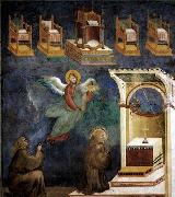 GIOTTO di Bondone Vision of the Thrones Spain oil painting artist